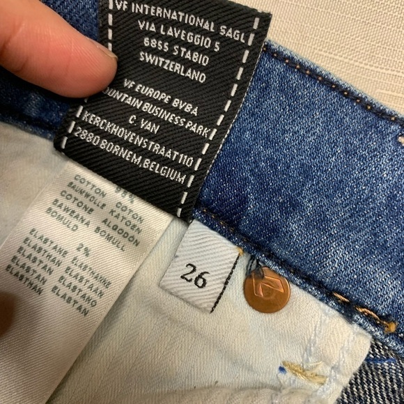 7 for all mankind indigo patches denim jeans NWT - Picture 9 of 10